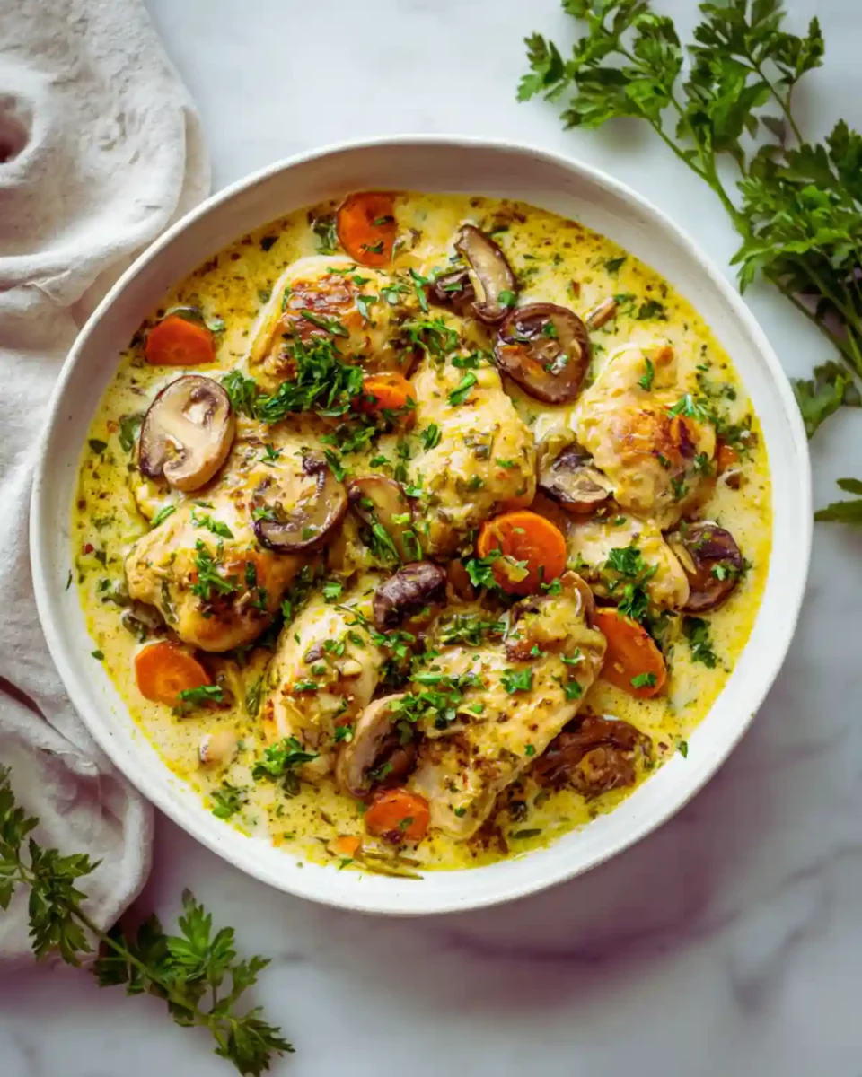 blanquette de poulet cookeo recette facile
