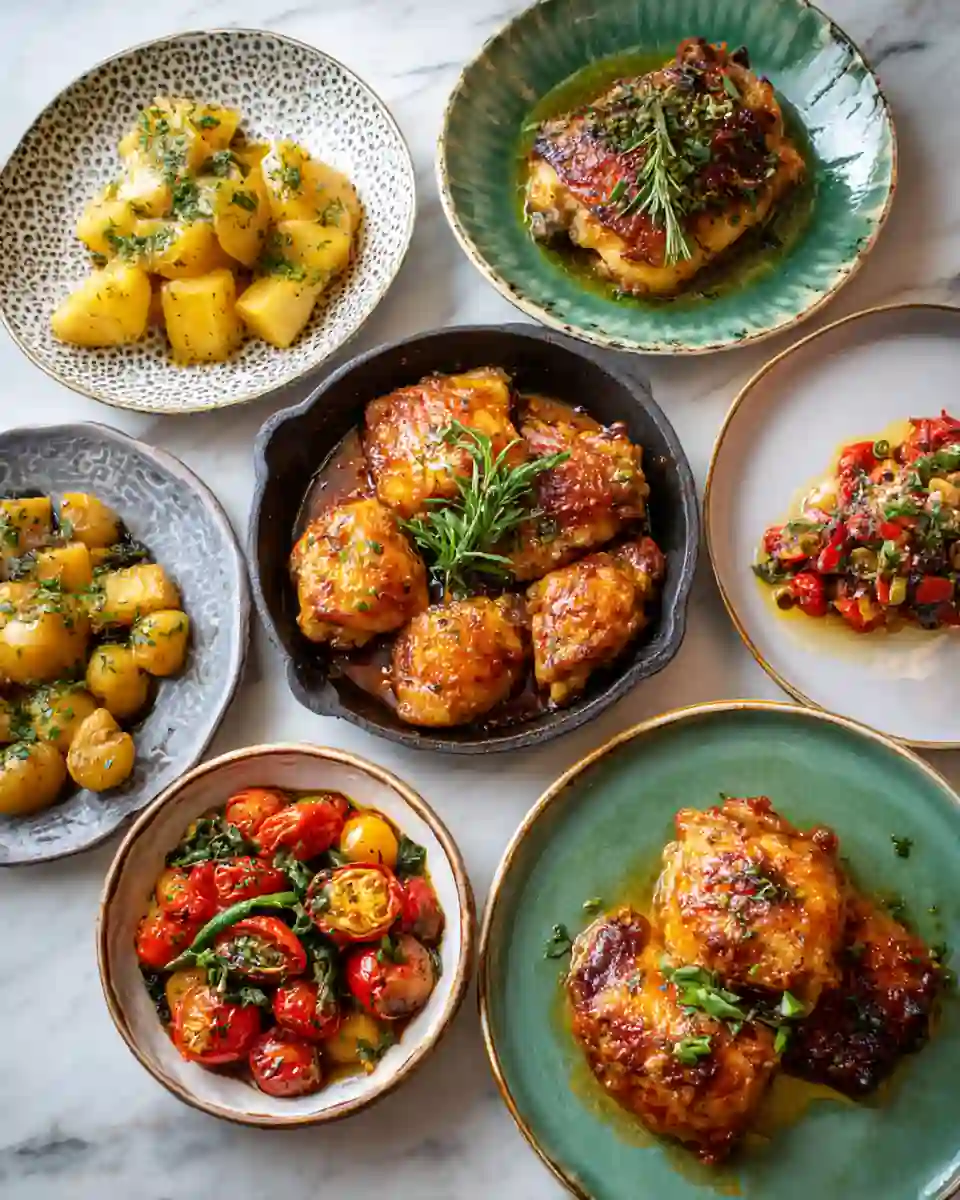 Une magnifique recette de haut de cuisse à la sauce citron et sésame