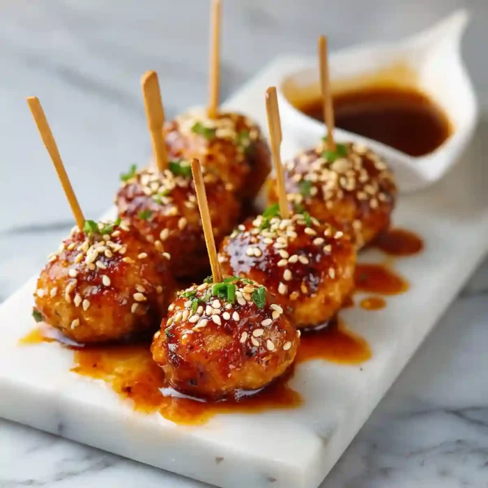 boulettes de poulet apéro