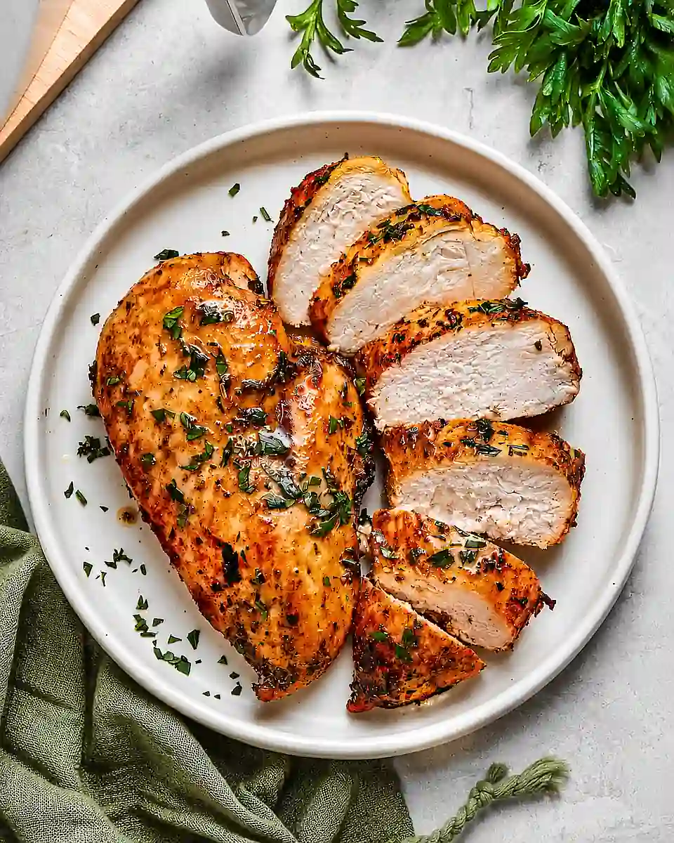 Filet de poulet au air fryer