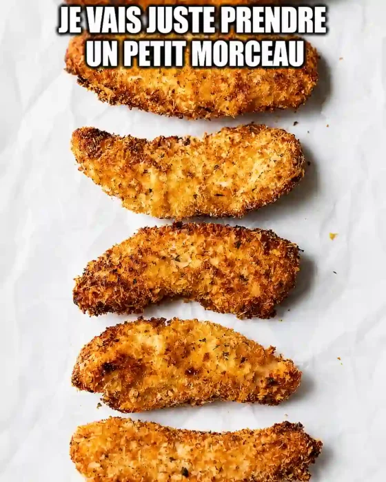 aiguillettes de poulet air fryer croustillante