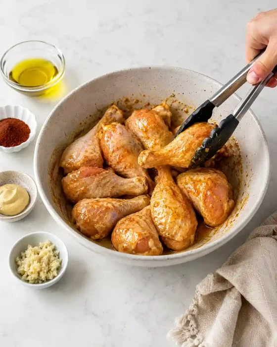 marinade pilon de poulet air fryer